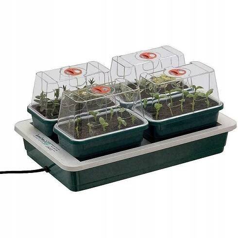 Garland skleník FAB4 tvrdý plast vyhřívaný 38.5x24x17.5 cm