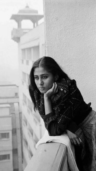 Smita Patil's monochromatic pictures