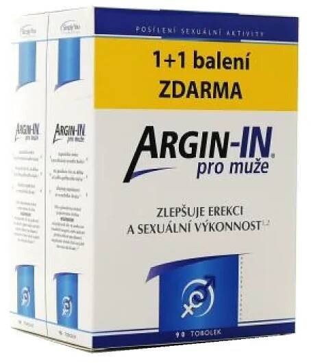 Argin-IN pro muže 2x45 tobolek 1+1 zdarma