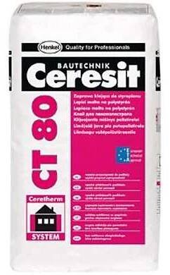 CERESIT CT 80 - lepící malta, 25kg