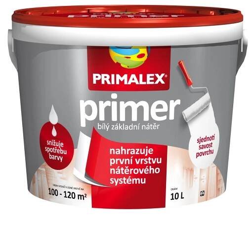 Primalex Bílý základní nátěr Primer 10 l