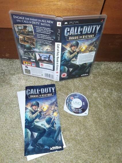 Call of Duty Roads to Victory PSP Playstation Portable - Hry