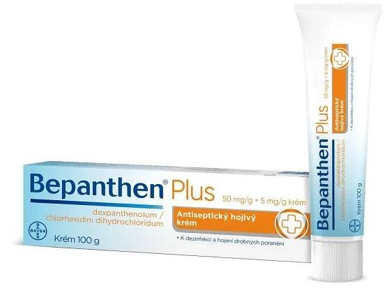 Bepanthen Plus 50mg/g + 5mg/g krém 100g - skladem