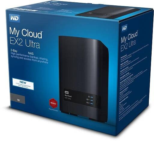 WD My Cloud EX2 Ultra 8TB (2x 4TB)