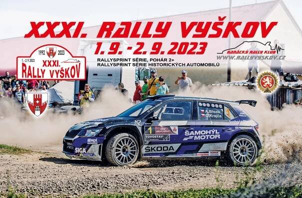 XXXI. Rally Vyškov 2023 | Jižní Morava