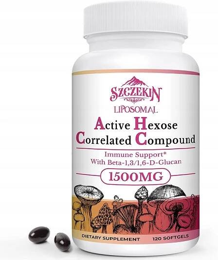 Štěkín lipozomální AHCC 1500 mg, 120 kapslí