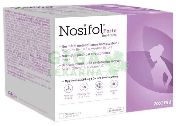 Fotka NosiFol Forte DuoActive sáčky 30x4g