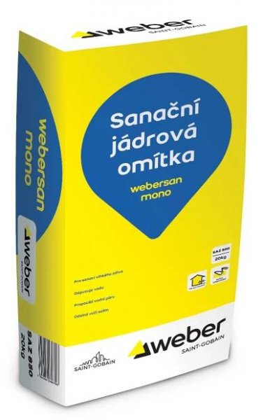 Weber SG Weber.san Sanační omítka MONO 20 kg