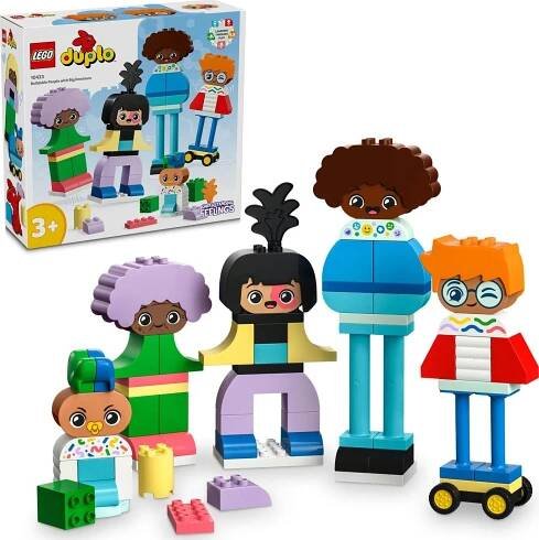 LEGO Duplo 10423 Sestavitelní lidé s velkými emocemi