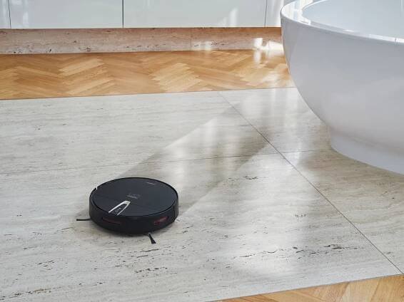 Niceboy ION Charles i4 - Chytrý robotický vysavač 2v1 4400 mAh Wi-Fi černá + dálkové ovládání