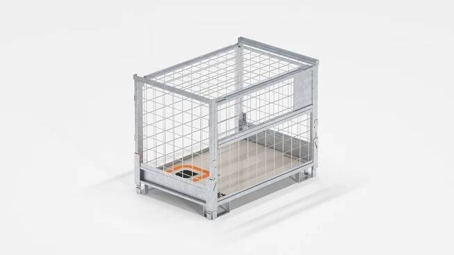 UNIPAS Gitterbox 800L s vekom