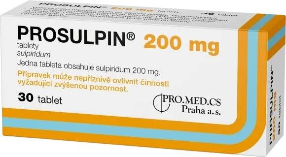 PROSULPIN 200 mg tablety