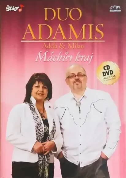 Duo Adamis Adéla & Milan - Máchův kraj - CD+DVD /plast/