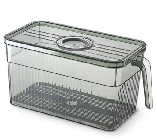 Průhledný box na lednici se vzduchotěsným víkem, organizér Obrázek produktu 