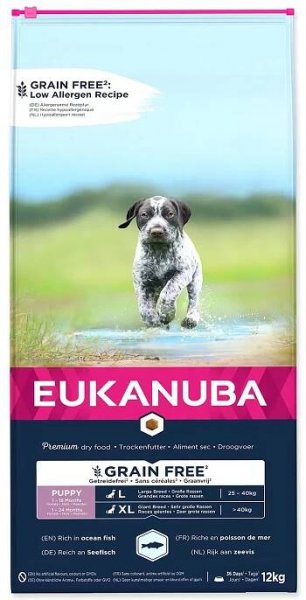 Eukanuba Puppy Large/Giant Breed Ocean Fish 12 kg