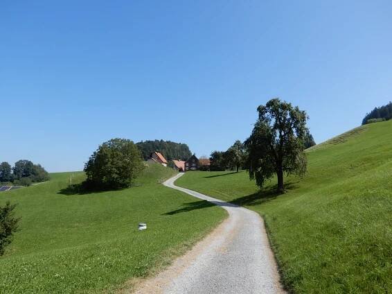 Unterwegs Richtung Wolfhalden