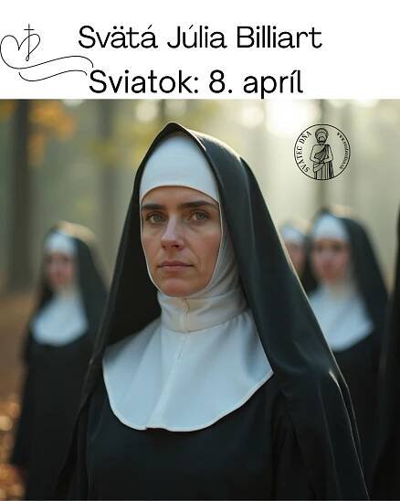 Svätá Júlia Billiart - Svätec dňa