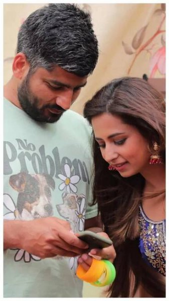 Moh Re-Release: Sargun Mehta's BTS pics