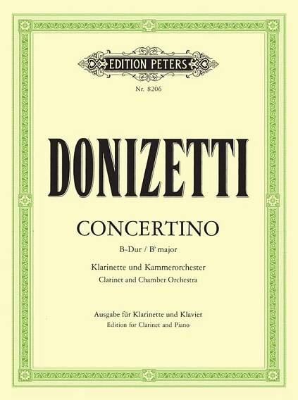 Clarinet Concertino in B flat