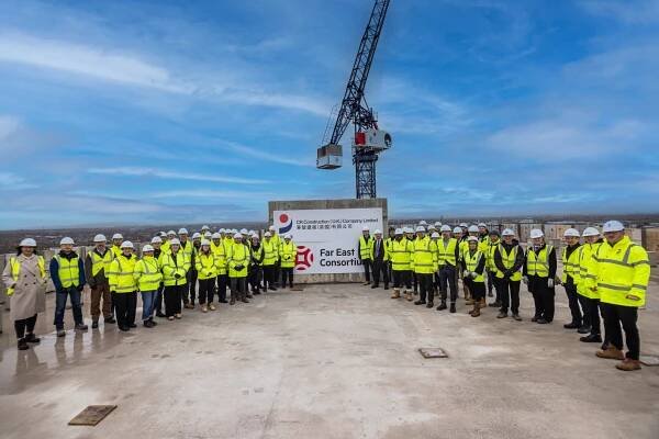 Victoria North | Joint venture and L&Q celebrate Red Bank milestone - FEC