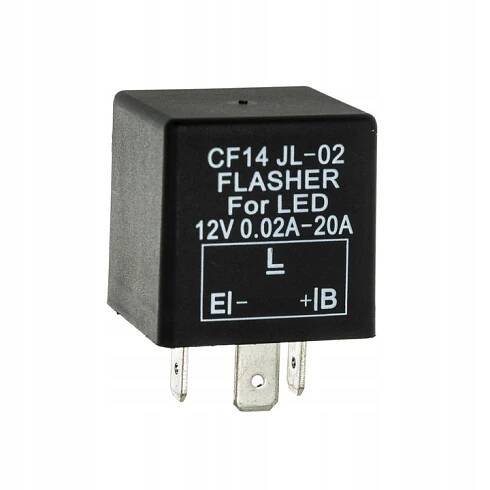 Přerušovač blinkrů 3 PIN, 12V, pravý