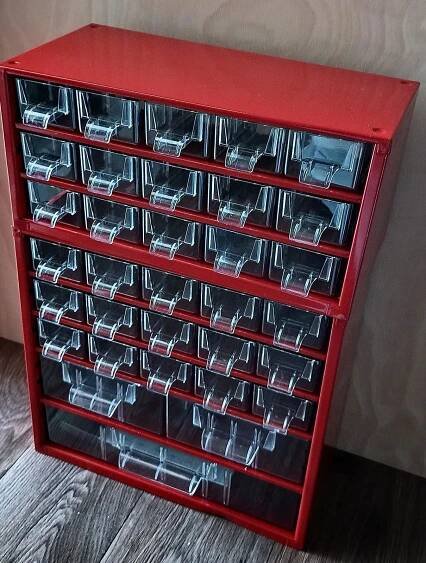 Recenze MARS Set skříněk 6760C + 6740C červená | Alza.cz 