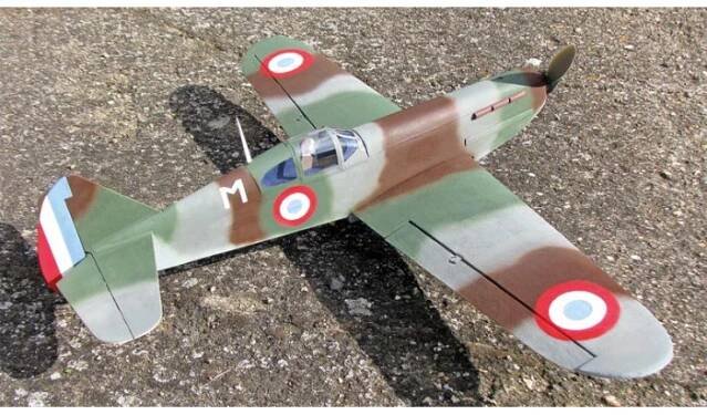 Dewoitine D.520 (308) - RC Revue