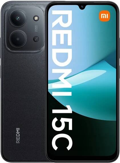 Smartphone Xiaomi Redmi 15C 8/256GB Dual SIM LTE NFC Černý