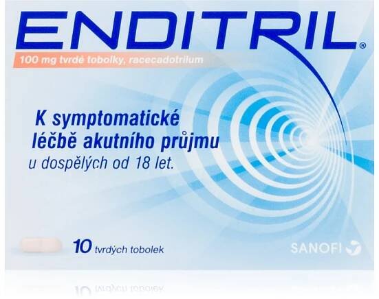 Enditril Enditril 100mg tvrdé tobolky k léčbě průjmu