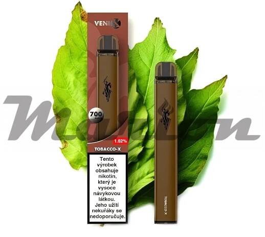 VENIX - Tobacco X - 18mg, produktový obrázek.