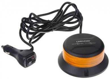 LED maják, oranžový, 10-30V, ECE R65, magnet wb205a-m | Levné Alarmy.cz - autoalarmy, centrální zamykání, parkovací senzory