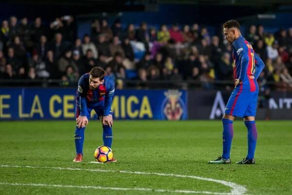 Villarreal Cf vs Fc Barcelona — Stock obrázek