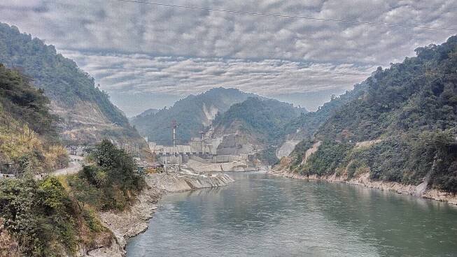 Lower-Subansiri-Talsperre