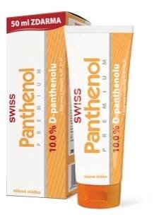 SWISS Panthenol PREMIUM telové mlieko 200 + 50 ml - Lieky24.sk