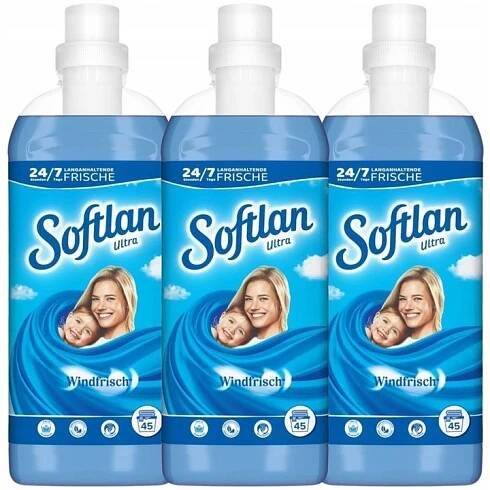 Softlan Windfrish 3D tekutá aviváž 3x45 praní