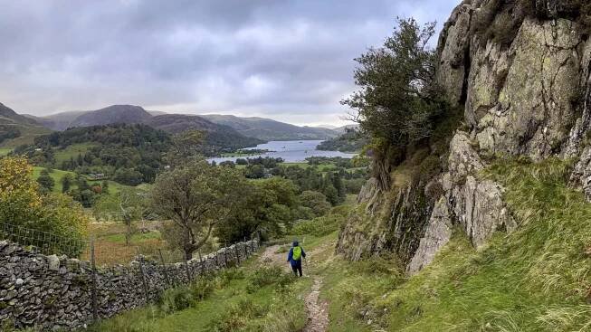 Arnison Crag from Patterdale