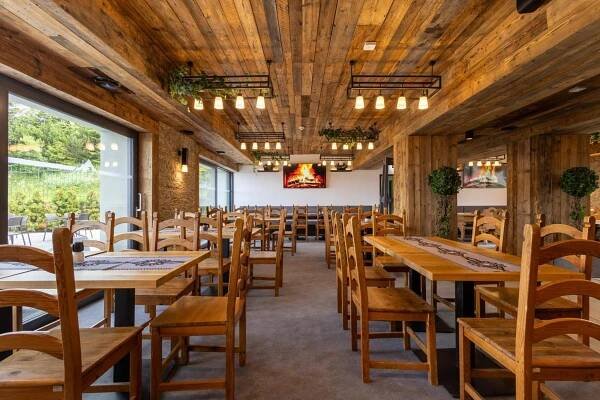 Restaurace v ubytování Start Skrzyczne