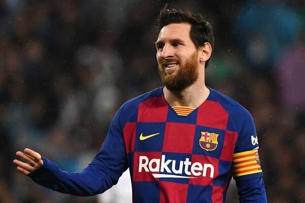 Lionel Messi Barcelona COVID-19 test Manchester City