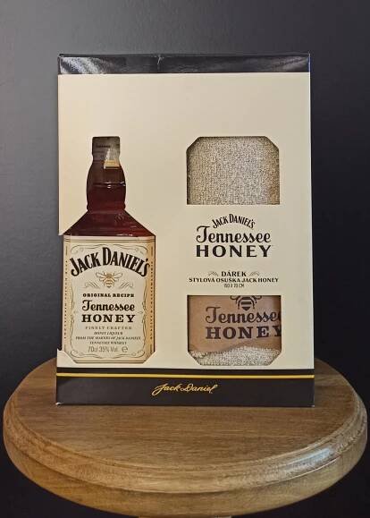 Jack Daniel's Honey Tennessee Whiskey + ručník 35% 0,7l