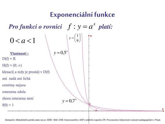 PPT - Exponenciální funkce PowerPoint Presentation, free download - ID:3298259