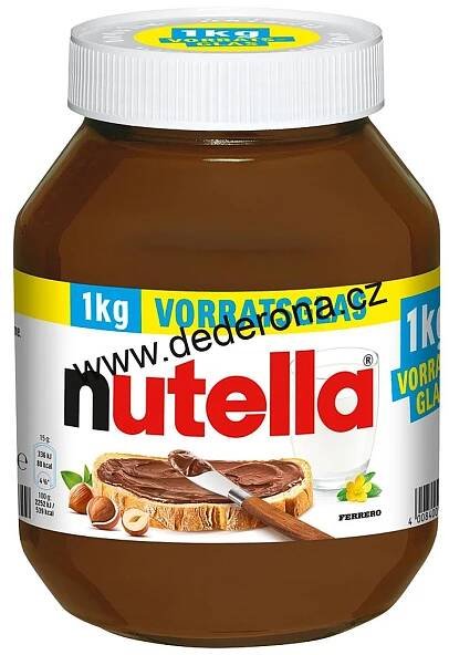 Ferrero - Nutella 1000g - Německo!