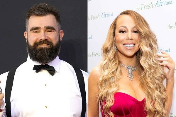 Jason Kelce on Dethroning Mariah Carey as 'Queen of Christmas': 'It's Just Really Special'