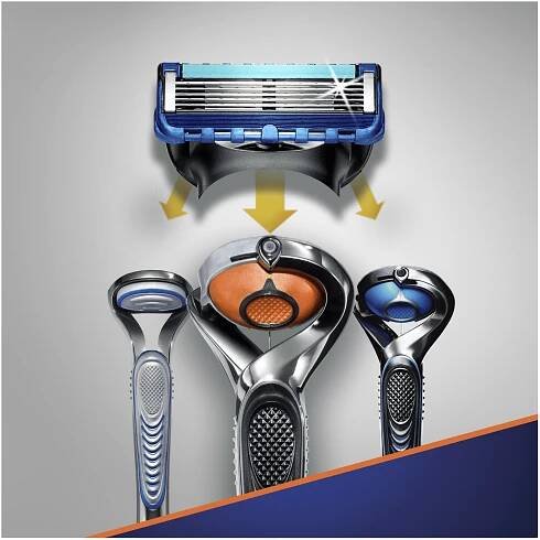 Gillette Fusion5 ProGlide náhradní hlavice 4 ks