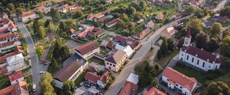 Střed obce