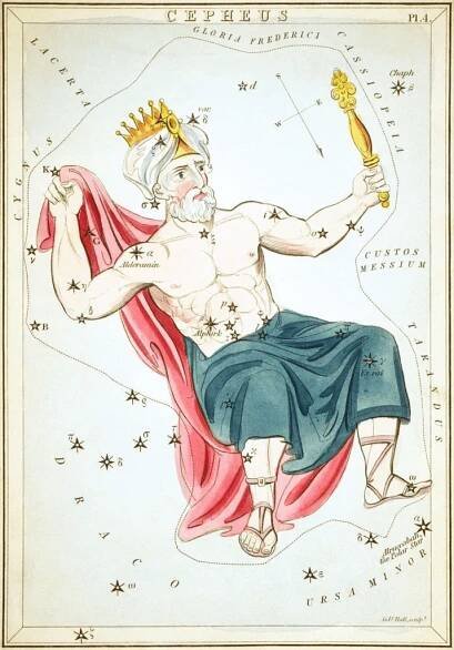 Cepheus Constellation - Facts And Features - The Planets