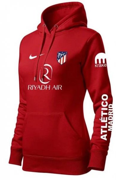 Fotbalová Dámská Mikina Atlético Madrid - Červená