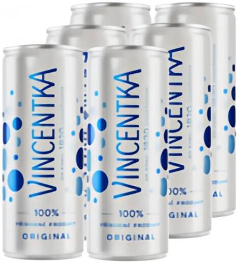 Vincentka přírodní minerální voda multipack 6 x 250 ml od 123 Kč na Hledejceny.cz