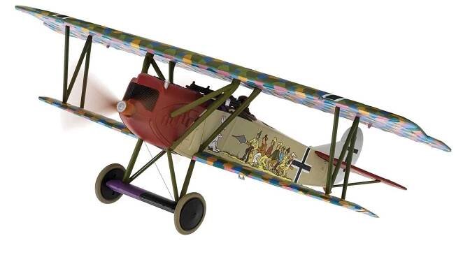 Modely letadel Fokker D.VII Corgi AA38906 - Fokker D.VII (OAW)