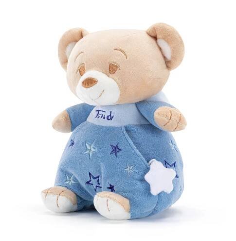 TRUDI BABY STAR - Medvídek modrý, 0m+