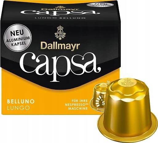 Kapsle DALLMAYR NESPRESSO Lungo Belluno 10 ks